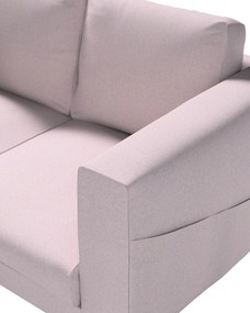 Poťah na sedačku Norsborg (pre 2 osoby) farba produktu ružová látka zapletaná