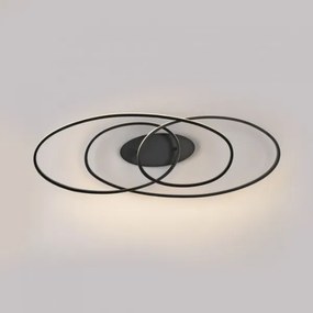 JUST LIGHT. 15321-18 - LED Stropné svietidlo LUMACA LED/33W/230V čierna