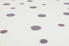 Koberec Lima 9581A krémový / fialový