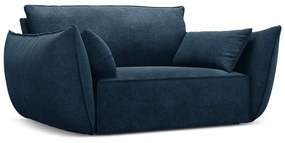 Tmavomodré kreslo Vanda - Mazzini Sofas