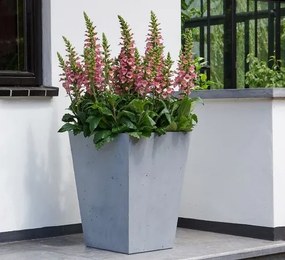 KETER Květináč Beton Conic Square Planter 40 L - Grey