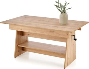 Rozkládací konferenční stolek Erika dub artisan