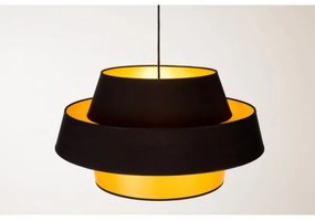 Spot-Light 150099104 - Luster na lanku PRETO GOLD 1xE27/60W/230V