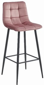 Barová stolička ARCETO - ružová