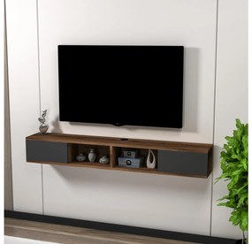 TV stolík/skrinka Mayaren (orech svetlý + antracit). Akcia -19%. Vlastná spoľahlivá doprava až k Vám domov. 1107663