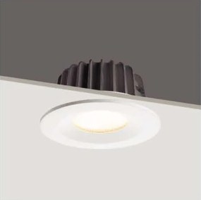 Ledco  Zápustné LED svietidlo 15W, 230VAC, 5000K, 60°,  95mmx52 mm, IP54, farba biela