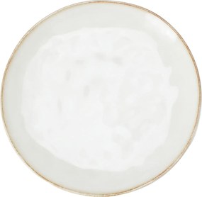 Kameninový tanier Sia, (fi) 21 cm, krémový