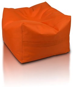 INTERMEDIC Sedací vak Taburetka CUBO, Polyester - NC09 - Oranžová pomaranč (Polyester)