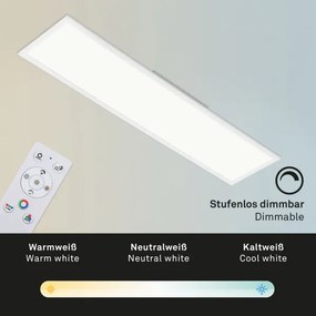 Brilo - LED RGBW Stmievateľné stropné svietidlo SLIM LED/40W/230V + DO