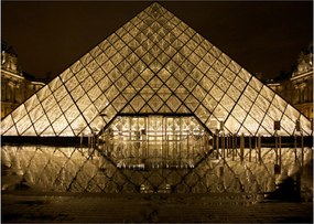 Obraz Louvre (70x50 cm)
