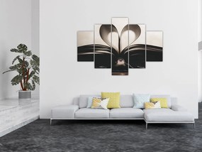 Obraz knihy (150x105 cm)