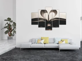 Obraz knihy (150x105 cm)
