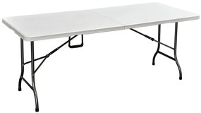 Skladací stôl CATERING oceľ / plast Rojaplast 180x75x72 cm