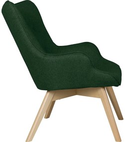 Tmavozelené kreslo Niko – Ropez