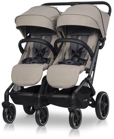 Súrodenecký kočík EasyGo Echo Savana Beige