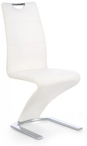 Jedálenská stolička Amor biela