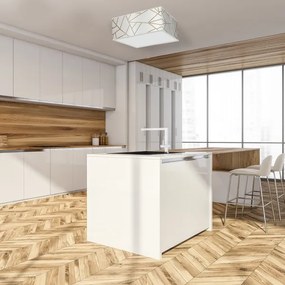 Stropné svietidlo ZIGGY 3xE27/60W/230V biela/zlatá