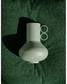 Kovová váza šalviovo zelená (výška 20 cm) Loha – Blomus