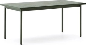 Oceľový záhradný jedálenský stôl 91x182 cm Maurina – Kave Home