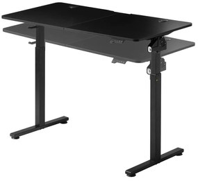 InternetovaZahrada Kancelársky stôl 120x60 cm - čierny