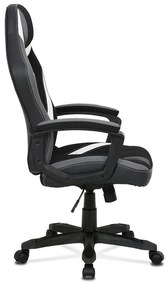 BONTEC Herné kreslo, hojdací mechanizmus, čierna látka, KA-Y326 GREY Farba: Čierna