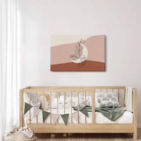Obraz - Boho listy N⁰2 (90x60 cm)