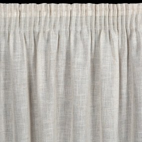 ZÁVES NA PÁSKE KARLI 140X270 CM KRÉMOVÁ