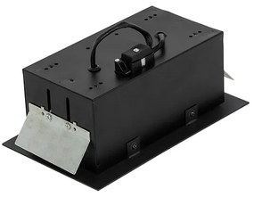 Moderný zapustený reflektor čierny 2-svetlo nastaviteľný - Oneon 70