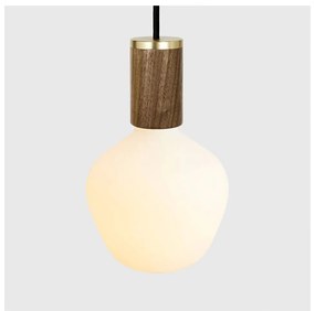 Tmavohnedé závesné svietidlo ø 5 cm Knuckle – tala