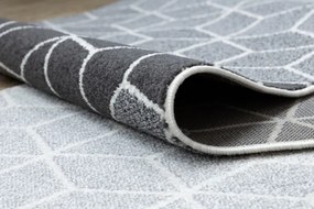 Behúň  HEOS 78590 krém / strieborný / antracit, kocka