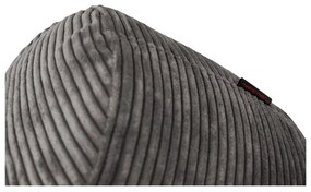 Tmavohnedý menčestrový sedací vak Mini – SLOWDOWN