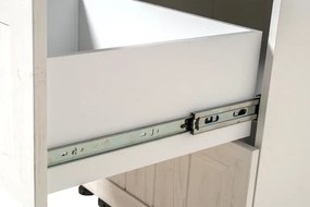 Kredenc PROVENCE  120, Sosna Andersen/porterhouse tmavý