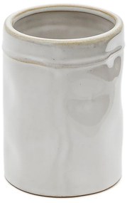 Krémový keramický téglik na zubné kefky Savel – Kave Home