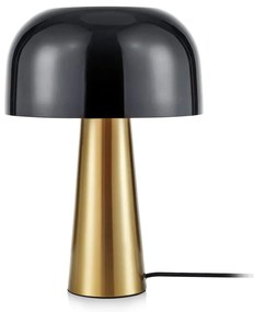 Stolová lampa v medenej farbe s čiernym tienidlom Markslöjd Blanca