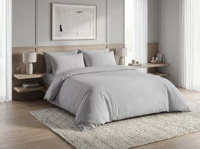 Bavlnené obliečky CALMORA svetlosivé Rozmer obliečky: 2 ks 70 x 90 cm | 200 x 220 cm