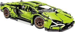 Stavebnica auta SUPERCAR No.J2007 zelená - 470 dielikov