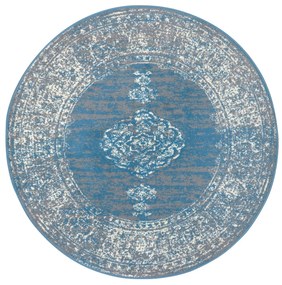 Hanse Home Collection koberce Kusový koberec Gloria 105516 Sky Blue kruh - 160x160 (priemer) kruh cm