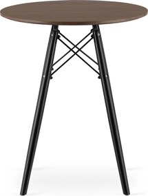 Jedálenský stôl s doskou v dekore jaseň OSLO 60x60