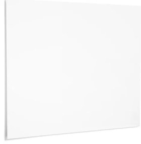 Biela magnetická tabuľa AIR, bez rámika, 1490x1190 mm
