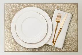 Podložka pod tanier MELANIE strieborná