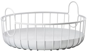 Drôtený kovový košík ø 38x18 cm Inu – Zone