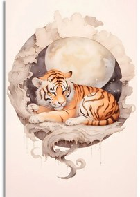 Obraz zasnený tiger