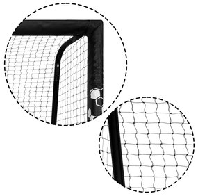 Neo-Sport Futbalová bránka 180 x 120 x 60 cm NS-462 Hexagon