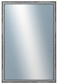 DANTIK - Zrkadlo v rámu, rozmer s rámom 40x60 cm z lišty BEAUTY strieborná (2911)