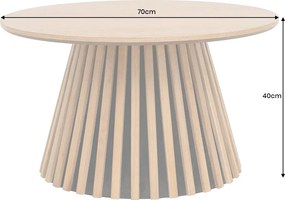 Konferenčný stolík Wadeline 70 cm dubová dýha