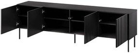 TV stolík Isla II čierny