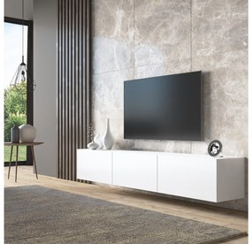 TV stolík/skrinka Franc 8 (biela). Vlastná spoľahlivá doprava až k Vám domov. 1107876
