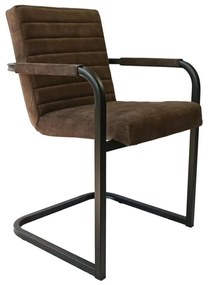 Jedálenská stolička BART hnedá