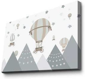 Detský obrázok 45x70 cm Balloon – Wallity
