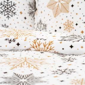 4Home Obliečky mikroflanel Golden Frost, 160 x 200 cm, 70 x 80 cm